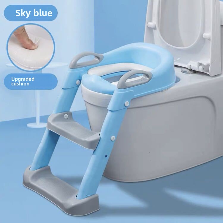 Adjustable Kids Toilet Training Seat with Ladder