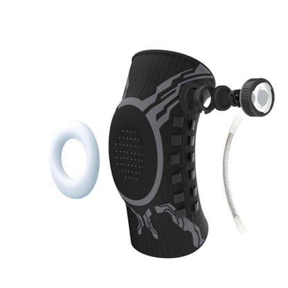 Adjustable Knob-Type Sports Knee Brace with Silicone Grip