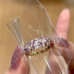 Lavender Zircon Ring