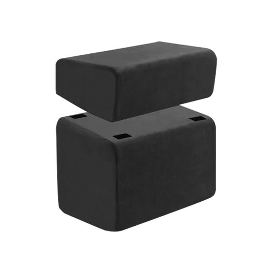 Adjustable Layered Footrest with Removable Washable Cover