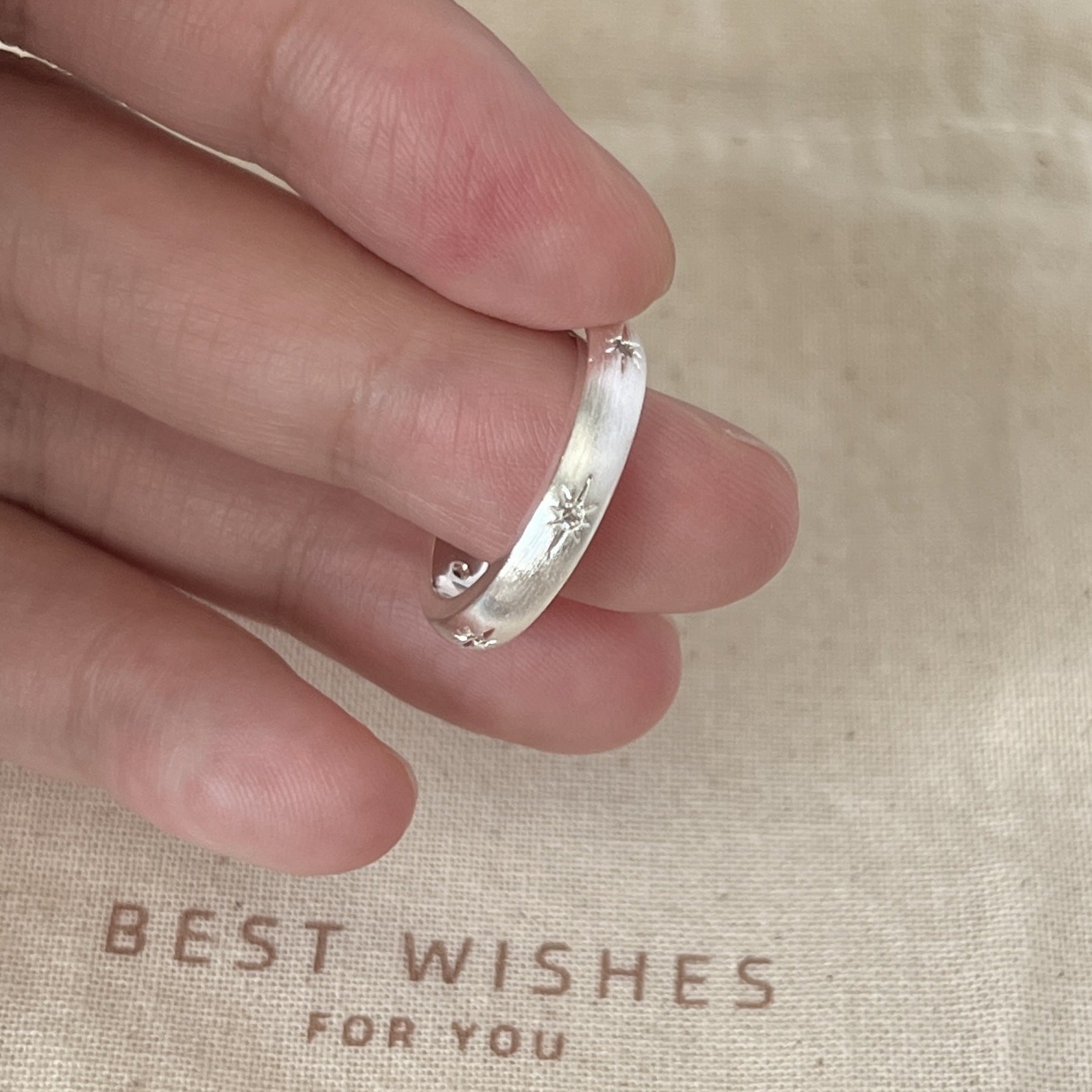 Adjustable Layered Pearl Ring for Women