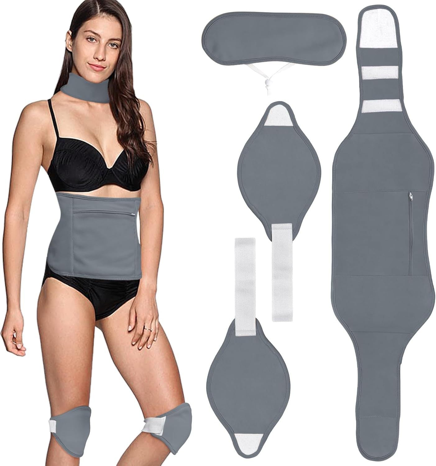 Adjustable Leak-proof Velcro Castor Oil Set