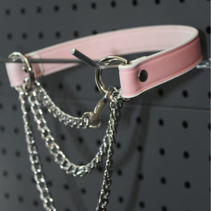 Adjustable Leather Choker Necklace