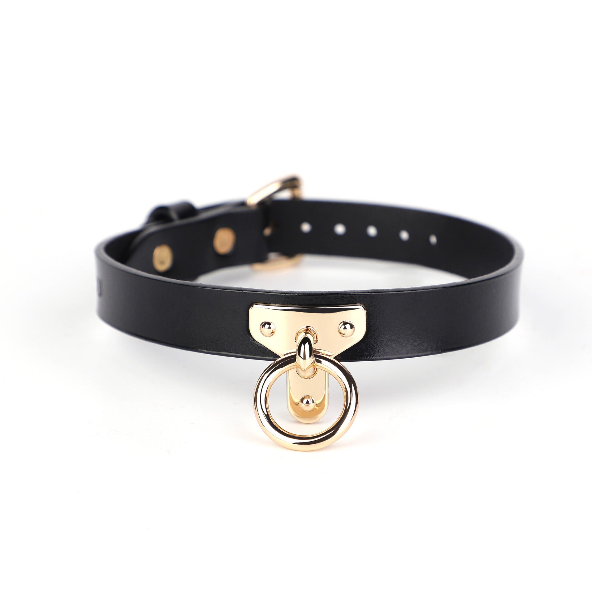 Adjustable Leather K9 Collar