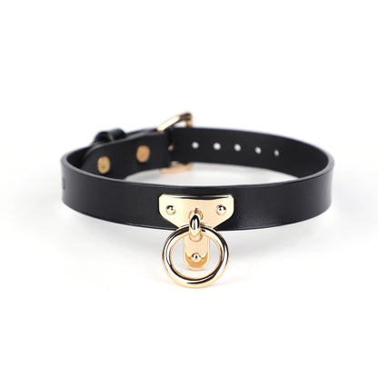 Adjustable Leather K9 Collar