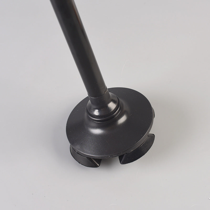 Adjustable LED Alarm Walking Stick with Anti-Slip Base