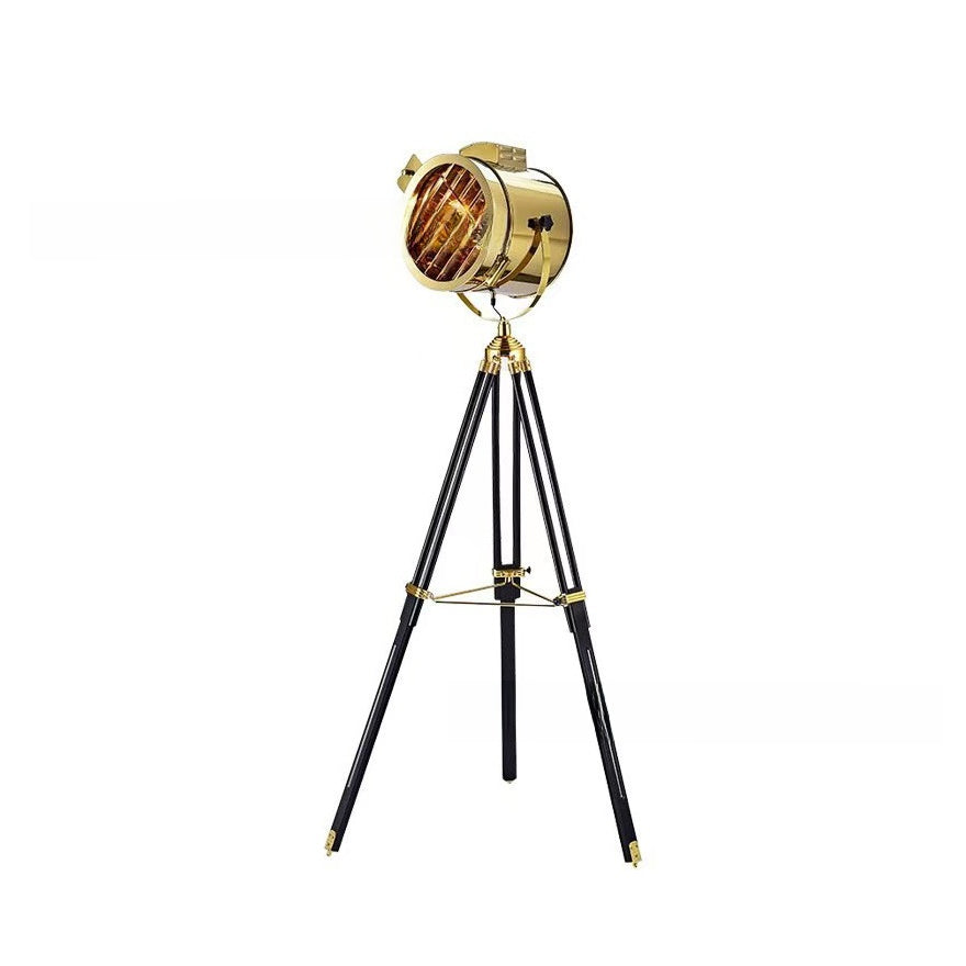 Adjustable LED Floor Lamp with Tripod Base