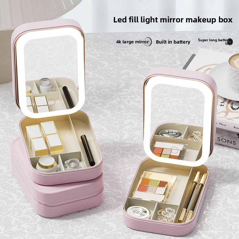 Adjustable LED Light Cosmetic Bag