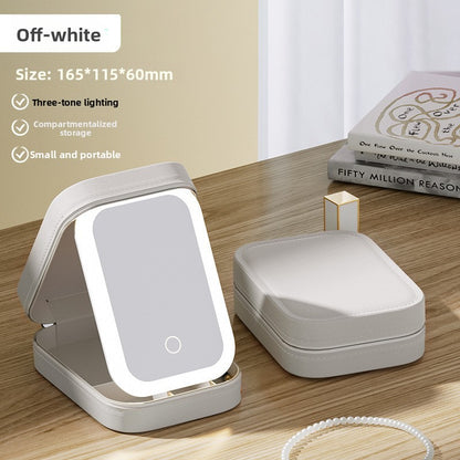 Adjustable LED Light Cosmetic Bag