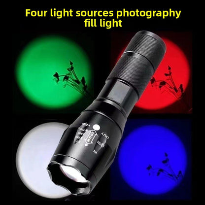 Adjustable LED Photography Flashlight