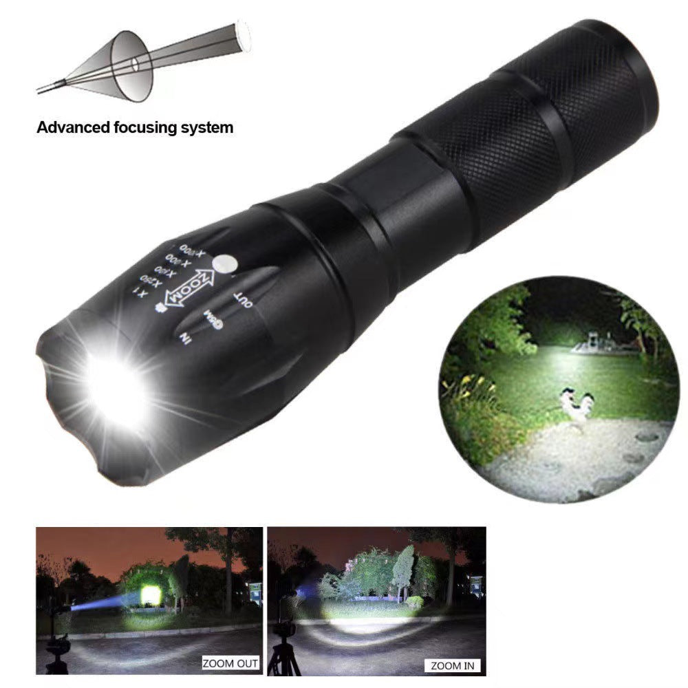 Adjustable LED Photography Flashlight
