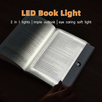 Adjustable LED Reading Lamp with Stepless Dimming