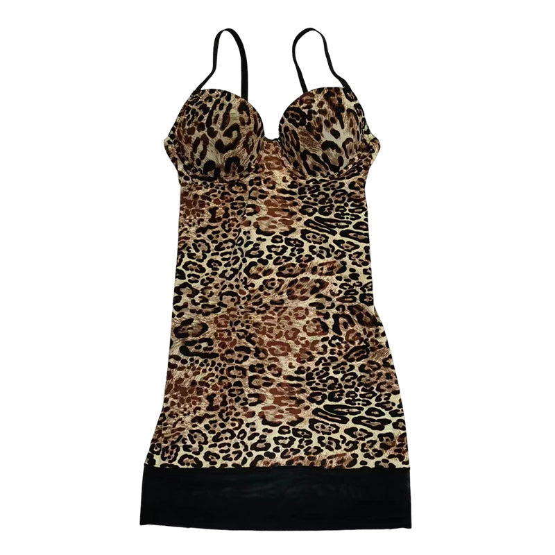 Adjustable Leopard Print Women's Body Shaper