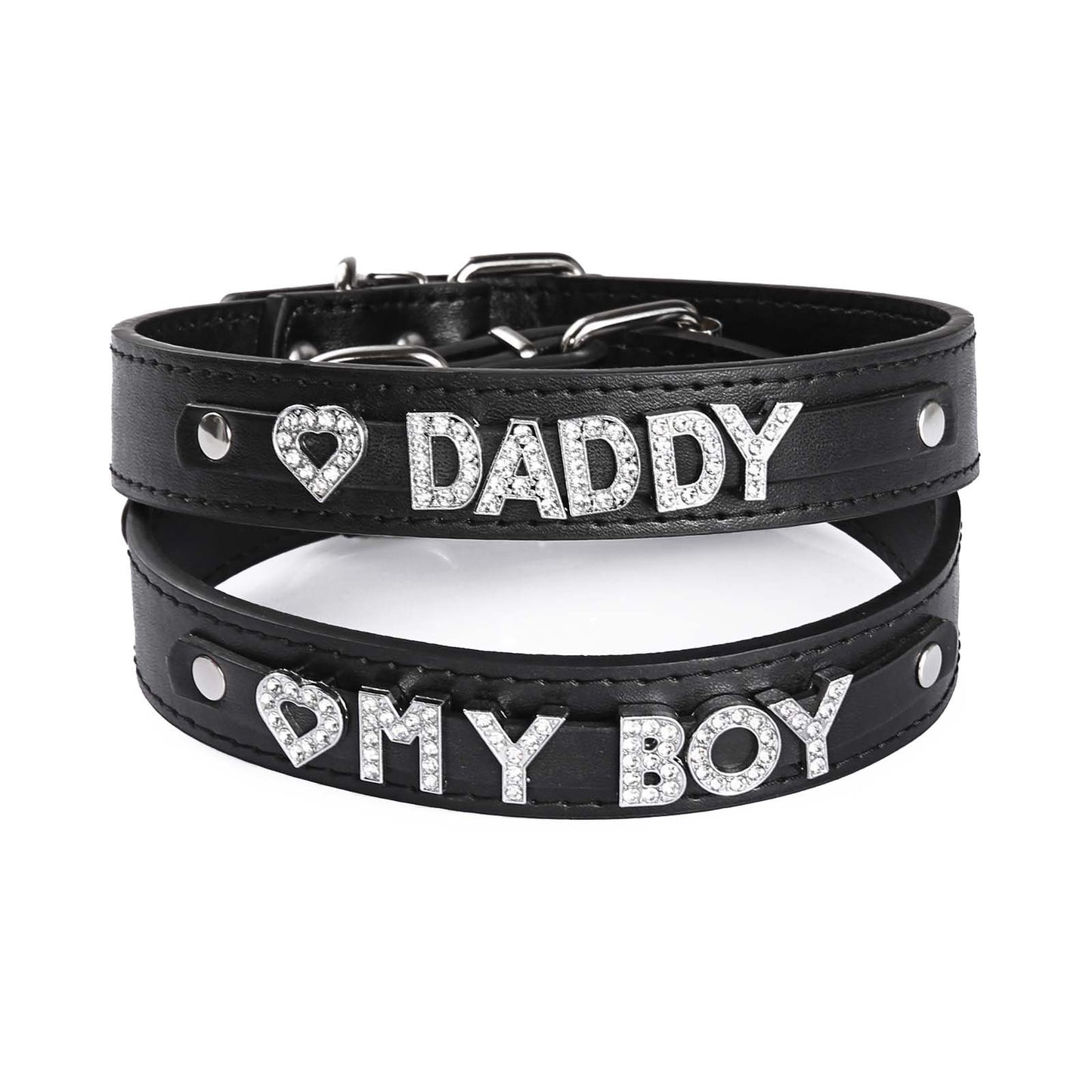 Adjustable letter collar