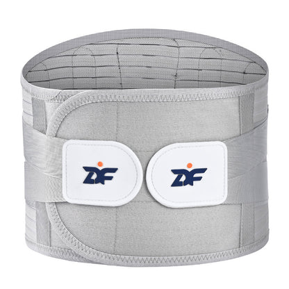 Adjustable Lumbar Support Belt with Steel Plates
