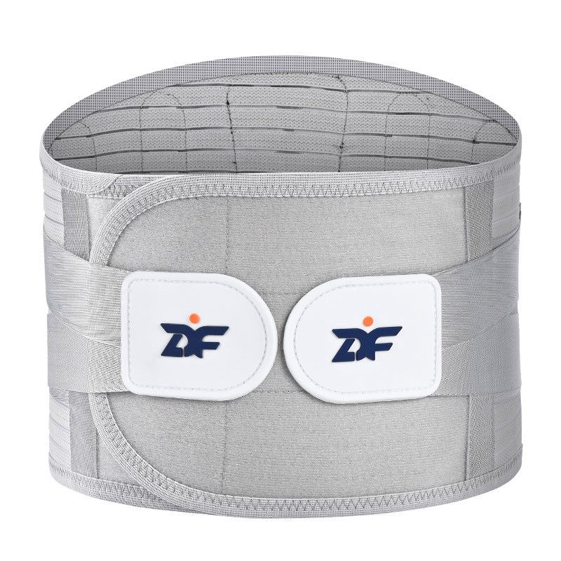 Adjustable Lumbar Support Belt with Steel Plates