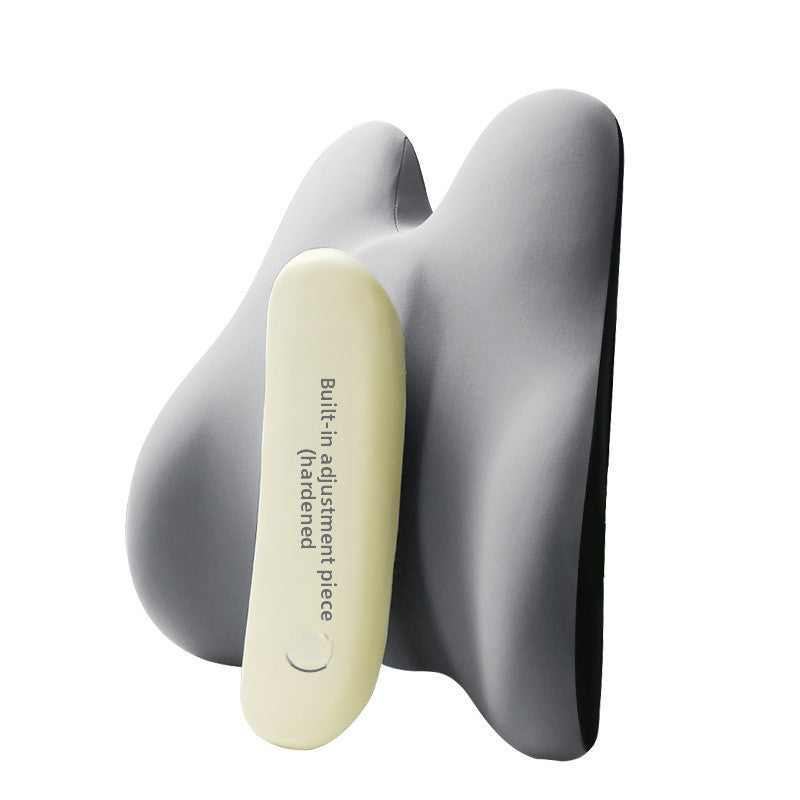 Adjustable lumbar support cushion