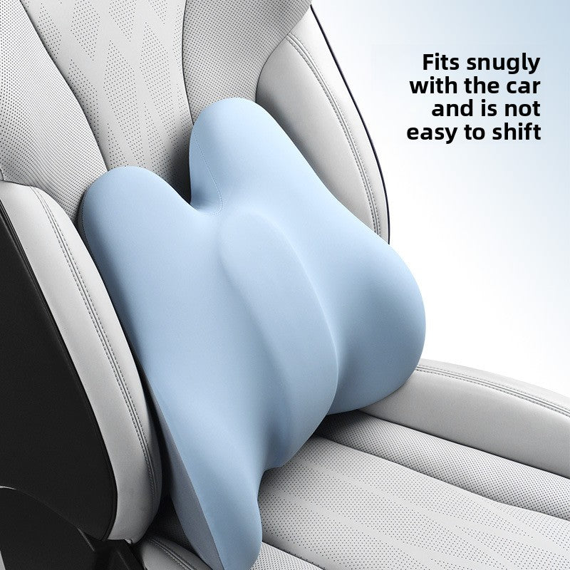 Adjustable lumbar support cushion