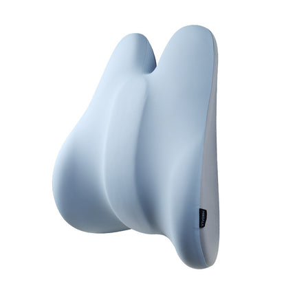 Adjustable lumbar support cushion