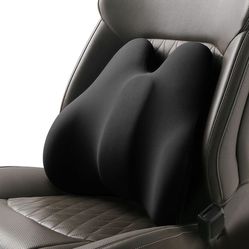 Adjustable lumbar support cushion
