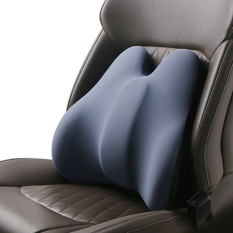 Adjustable lumbar support cushion
