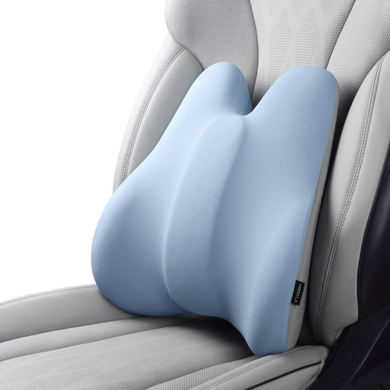 Adjustable lumbar support cushion