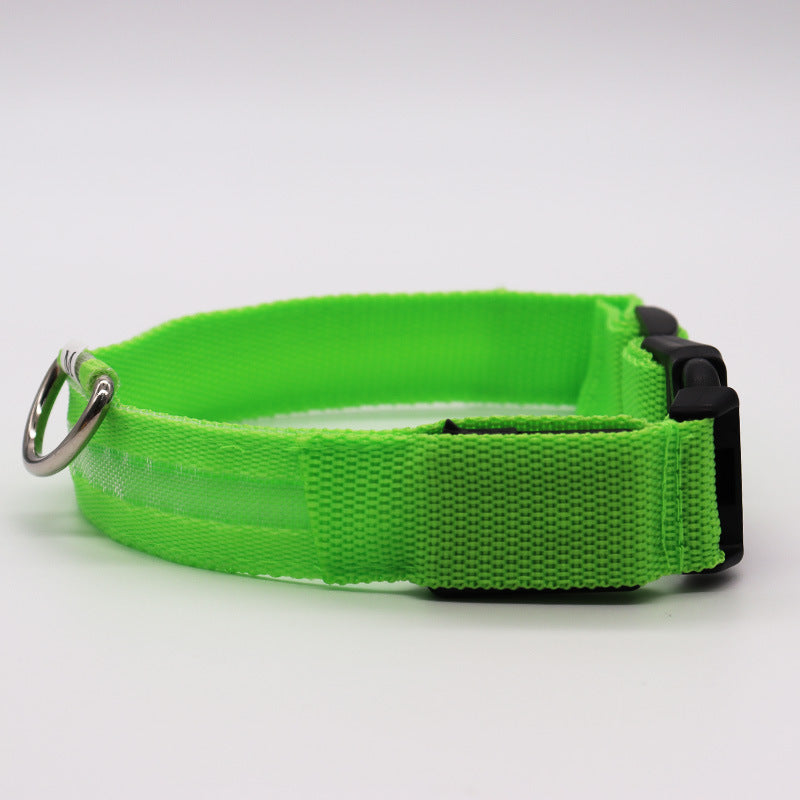 Adjustable Luminous Pet Safety Collar