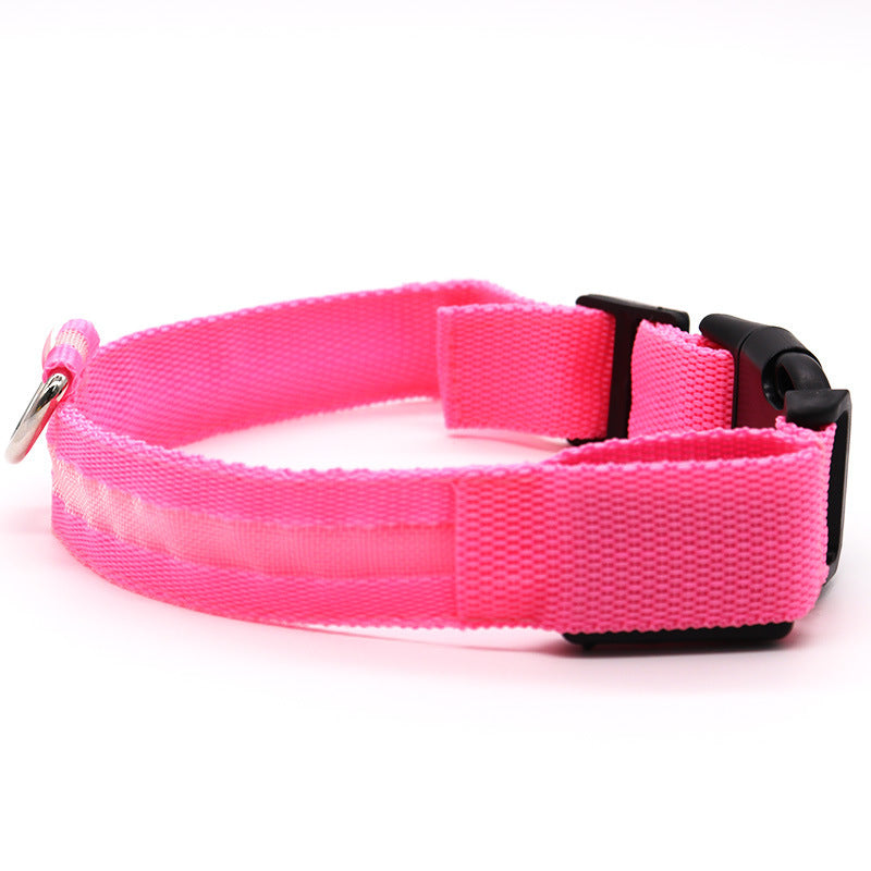 Adjustable Luminous Pet Safety Collar