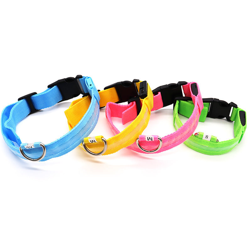Adjustable Luminous Pet Safety Collar