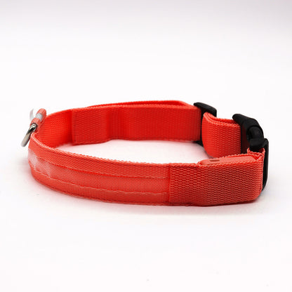 Adjustable Luminous Pet Safety Collar