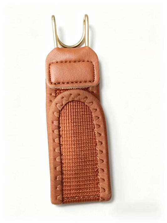 Adjustable Magic Tape Waist Belt with Iron Hook