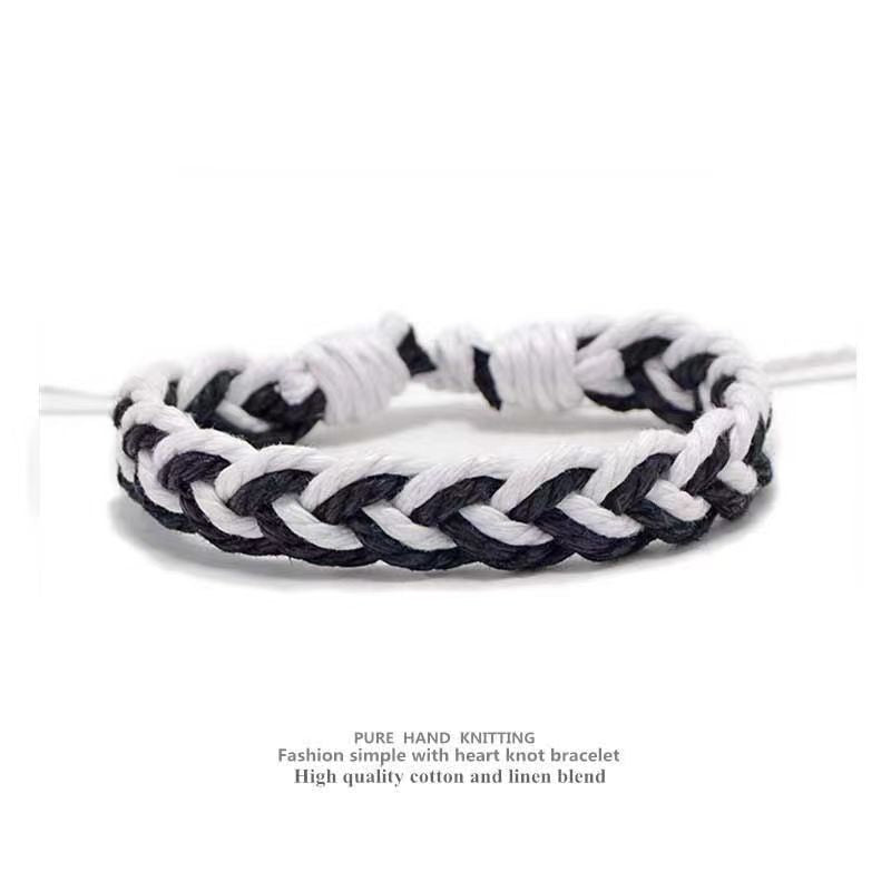 Adjustable Magnetic Braided Bracelet