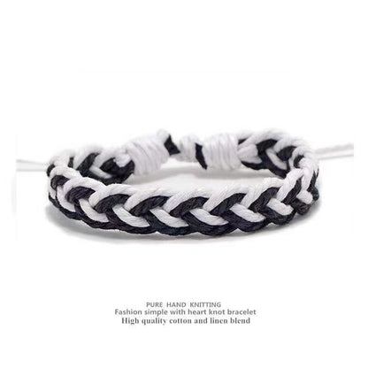 Adjustable Magnetic Braided Bracelet