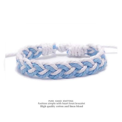 Adjustable Magnetic Braided Bracelet