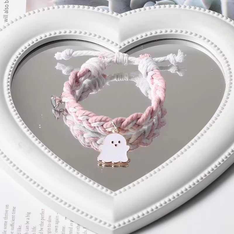 Adjustable Magnetic Braided Bracelet