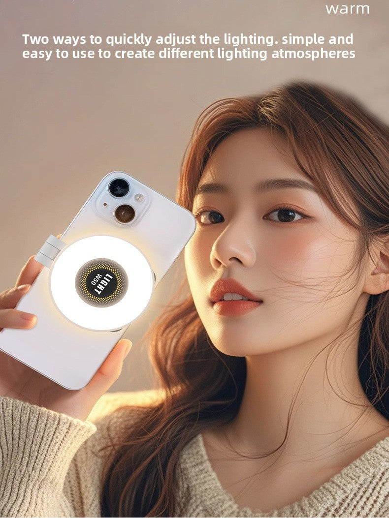 Adjustable Magnetic Dual-Color Photography Light