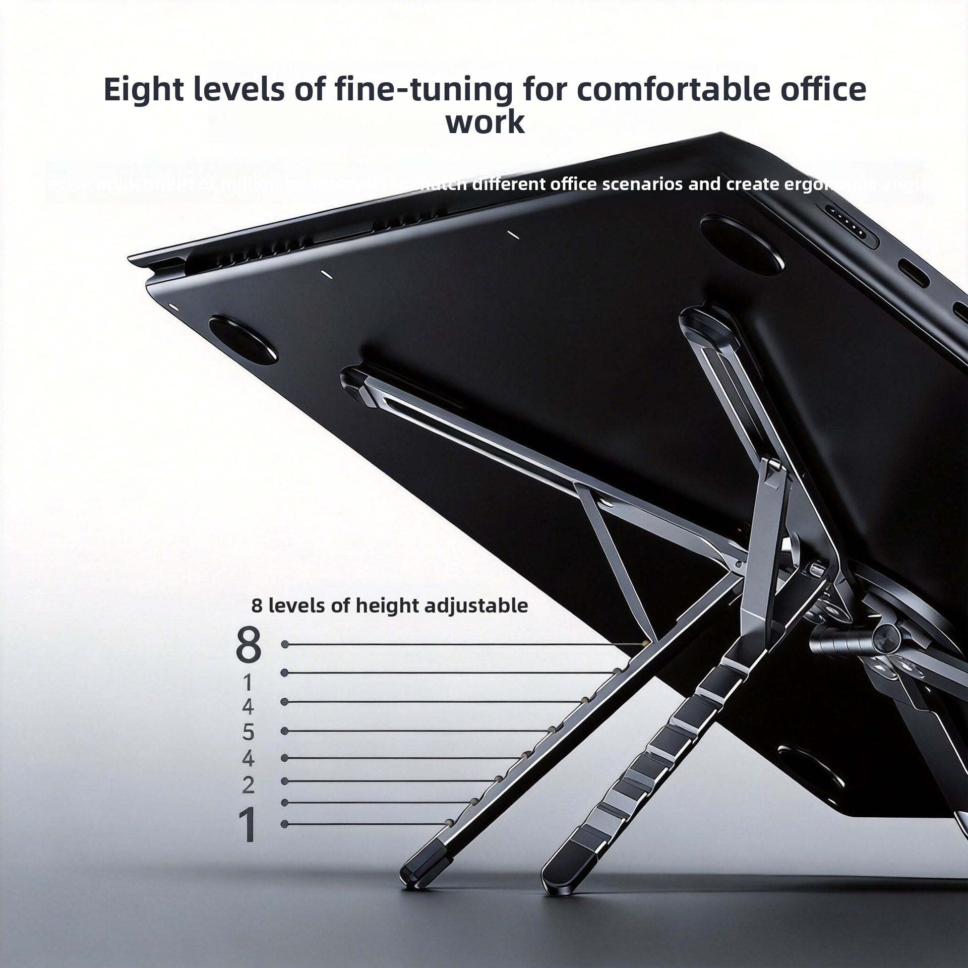 Adjustable Magnetic Laptop and Device Stand