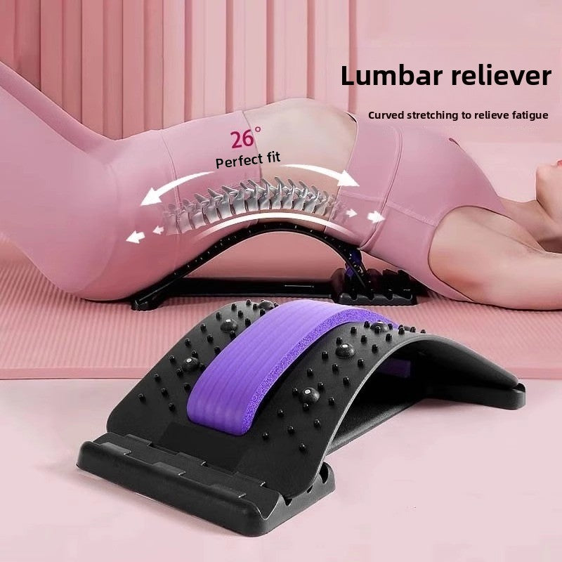 Adjustable Magnetic Lumbar Traction Device for Pain Relief