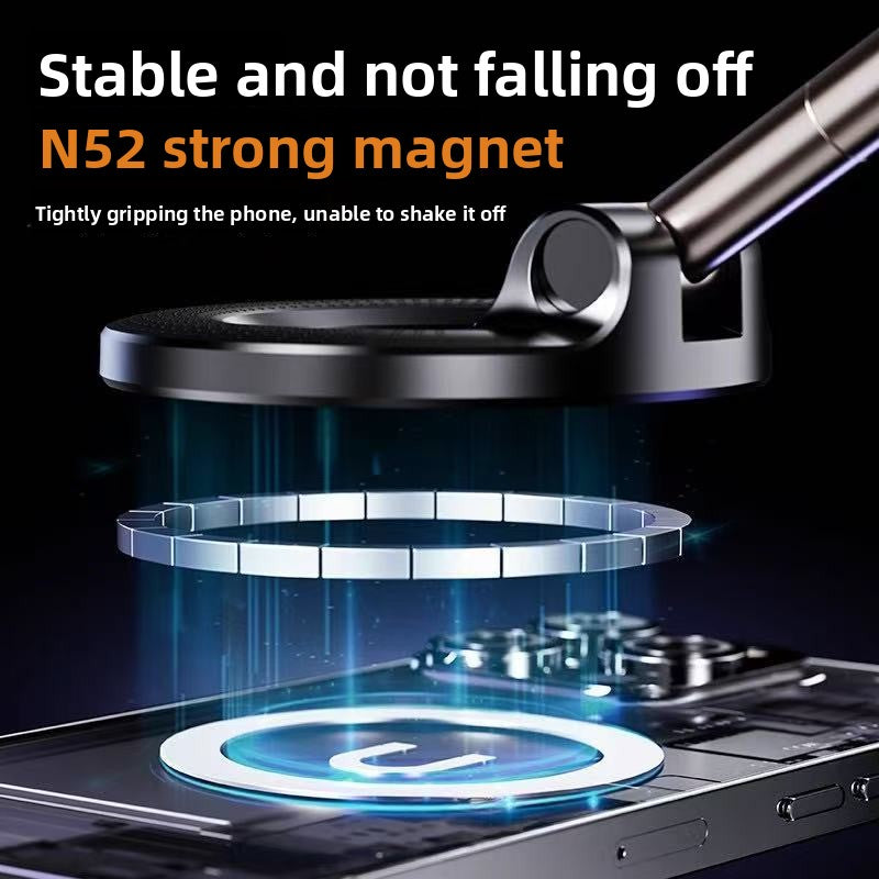 Adjustable Magnetic Phone Mount with Suction Base