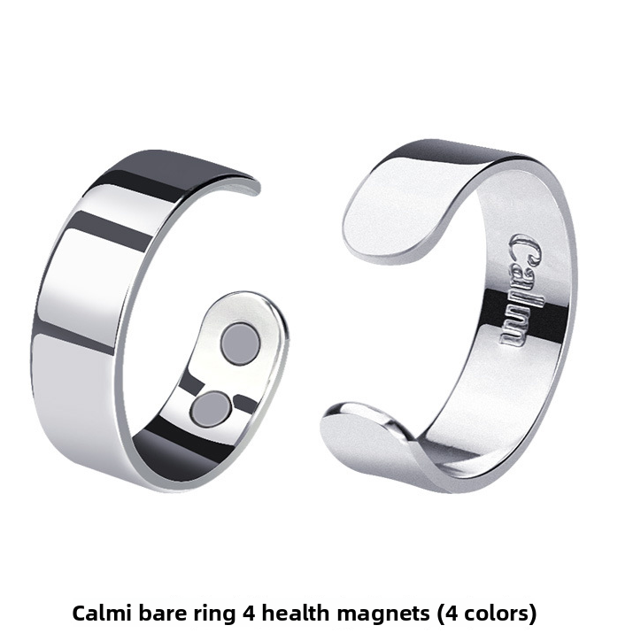 Adjustable Magnetic Ring with Inner Engraving
