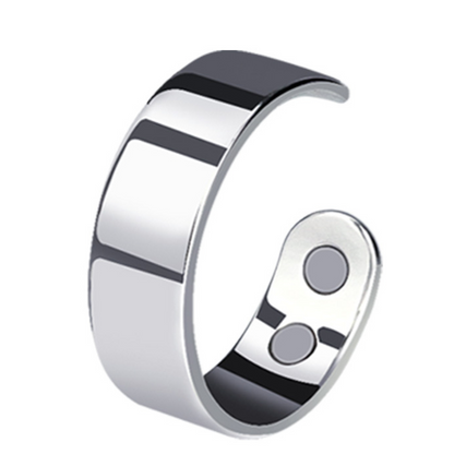 Adjustable Magnetic Ring with Inner Engraving