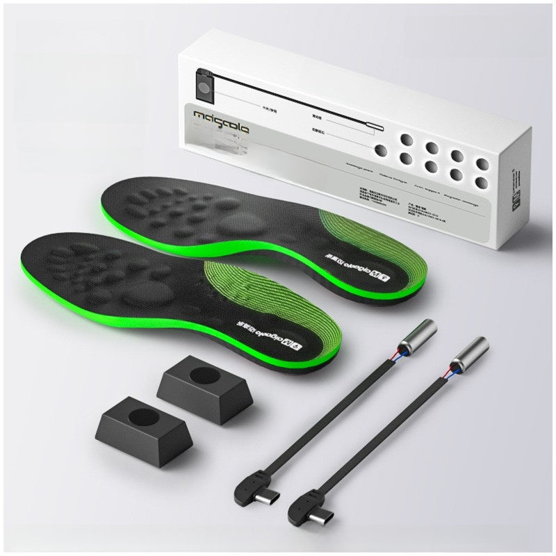 Adjustable Magnetic Vibration Massage Shoe Insoles