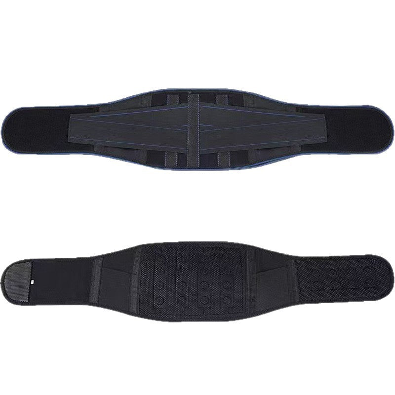 Adjustable Magnetic Waist Support Belt with Steel Plate