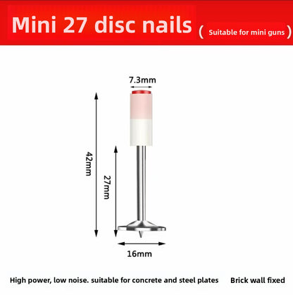 Adjustable Manual Nail Gun with Silencer