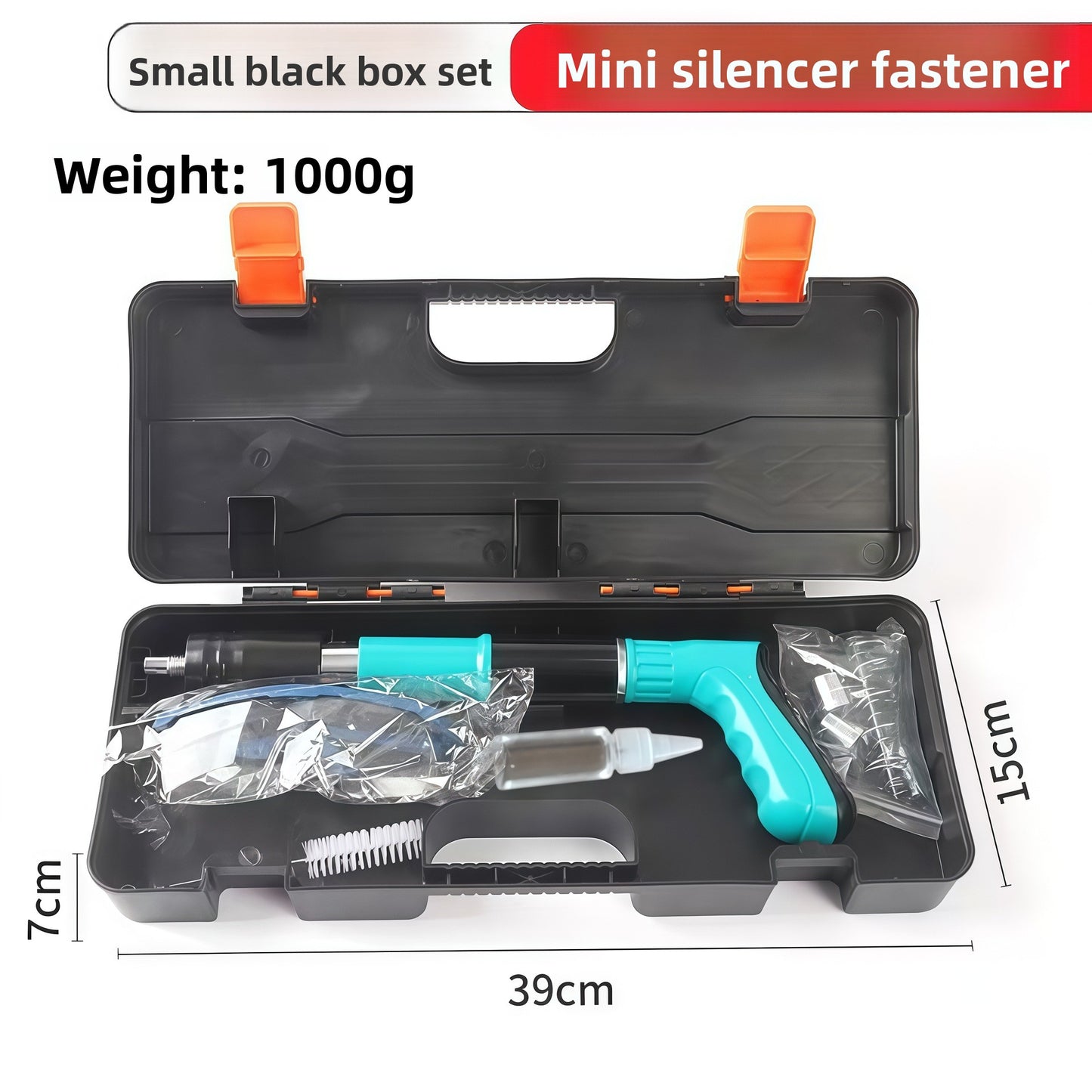 Adjustable Manual Nail Gun with Silencer