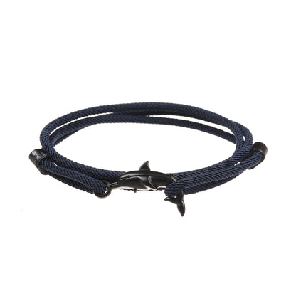 Adjustable Marine Animal Charm Bracelet