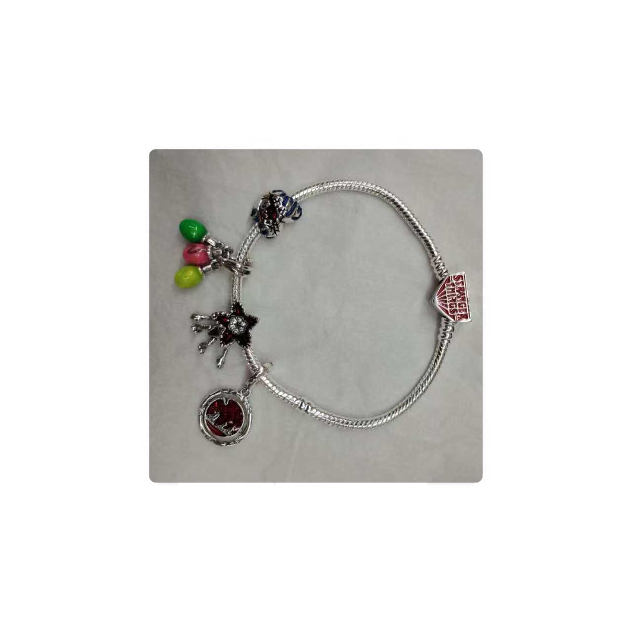 Adjustable Marvel Avengers Charm Bracelet