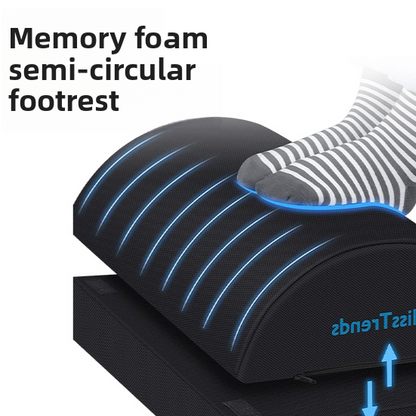 Adjustable Memory Foam Footrest Pillow