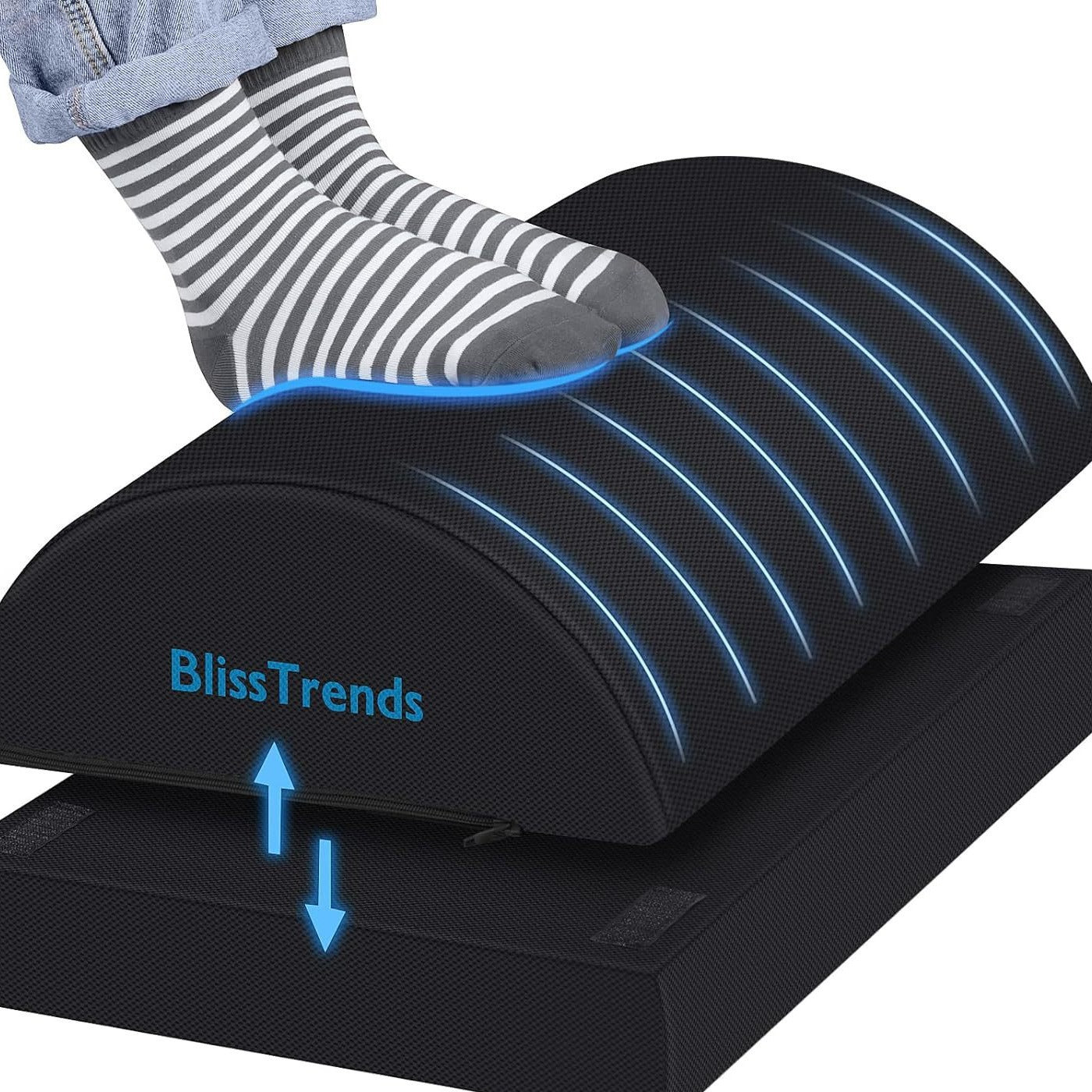 Adjustable Memory Foam Footrest Pillow
