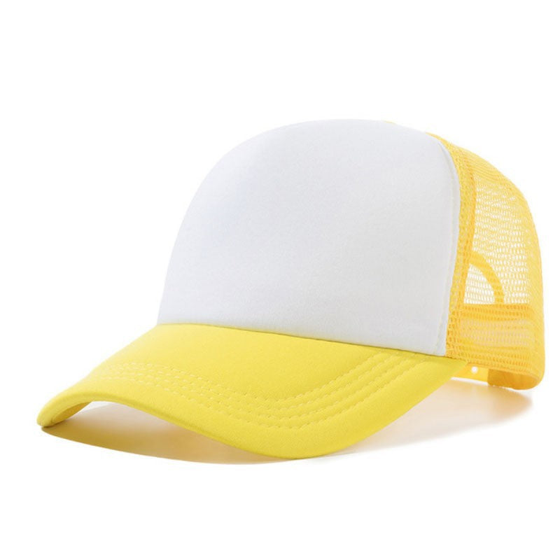 Adjustable Mesh Sun Hat with Curved Brim